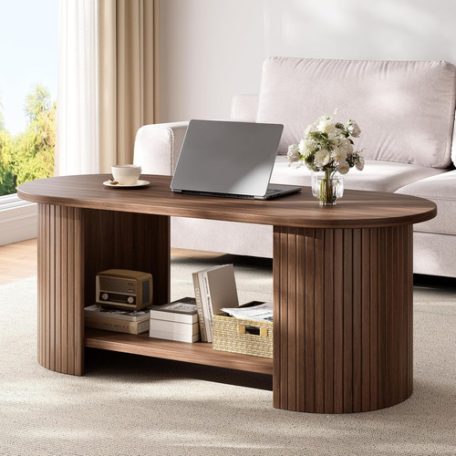 Coffee table oak tier - oak,